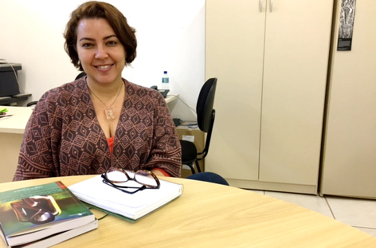 Priscila Martins Medeiros é docente do Departamento de Ciências Socias (Foto: Mariana Ignatios)