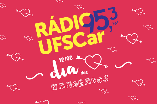 Rádio UFSCar apresenta programação romântica no Dia dos Namorados. Imagem: FAI.UFSCar