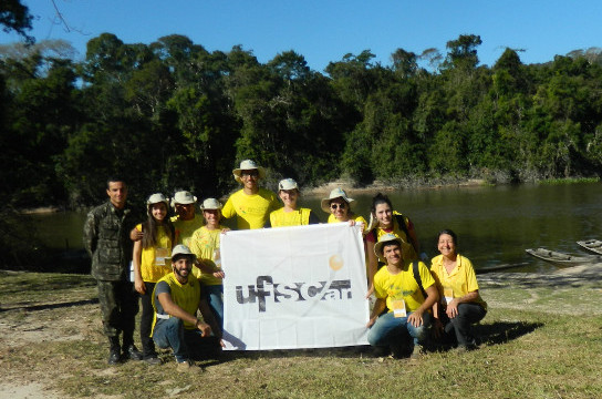 Equipe Rondon UFSCar na Operação Rondônia. Foto: Denise Menezes