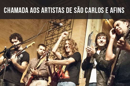 Artistas de São Carlos são convocados em chamada pública (Foto: Divulgação)