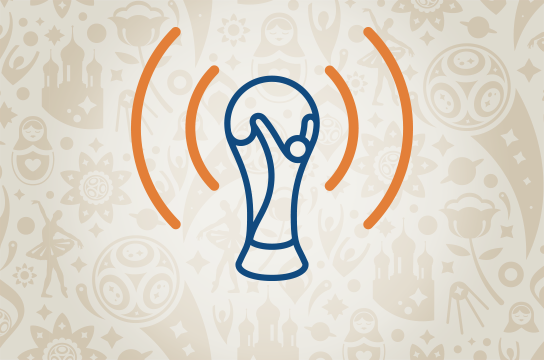 Rádio UFSCar 95,3 FM transmite Copa do Mundo de Futebol Rússia 2018 (Imagem: Reprodução)