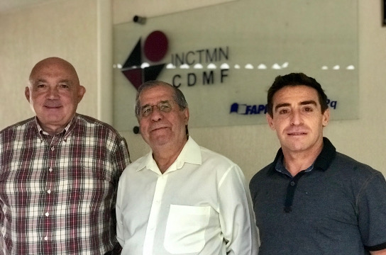 Juan Andres, Elson Longo e Miguel Ponce (Foto: Divulgação)