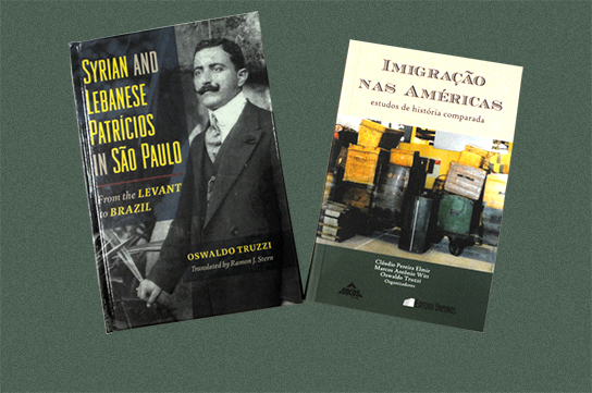 Livros são de Oswaldo Truzzi, do Programa de Pós-Graduação em Sociologia (Fotos: CCS-UFSCar)