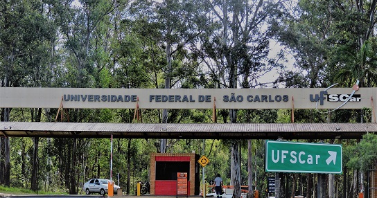 Pórtico UFSCar - campus São Carlos (Foto: Reitoria UFSCar)