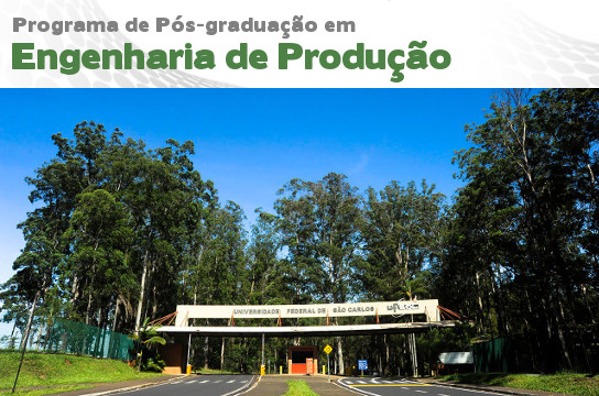 Atividades do PPGEP têm sede no Campus São Carlos da UFSCar (Imagem: Montagem sobre foto CCS-UFSCar)