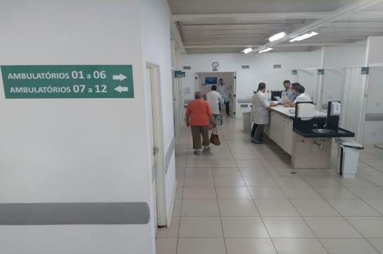 Atendimentos presenciais de ambulatórios e exames são retomados gradativamente no HU(Foto:HU-UFSCar)