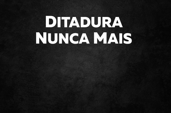 Próximo ao dia 31/3, ConsUni se manifesta: Ditadura Nunca Mais (Arte: CCS/UFSCar)