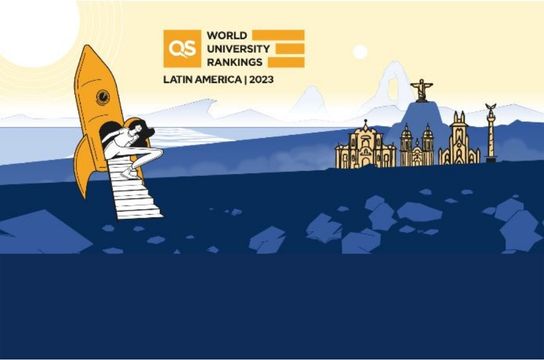 QS Latin America University Ranking 2023 avaliou 428 universidades da América Latina (Reprodução)