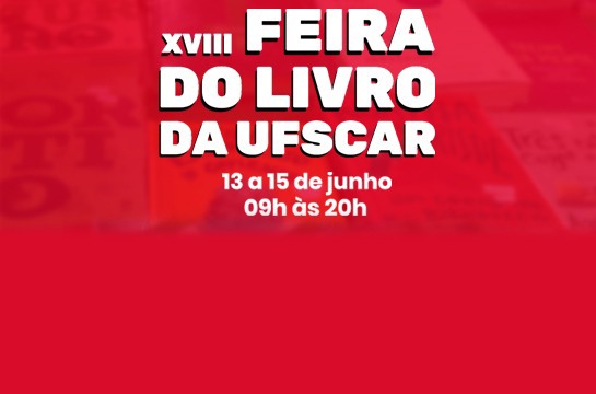 Feira do Livro da UFSCar é aberta ao público. (Imagem: Divulgação)