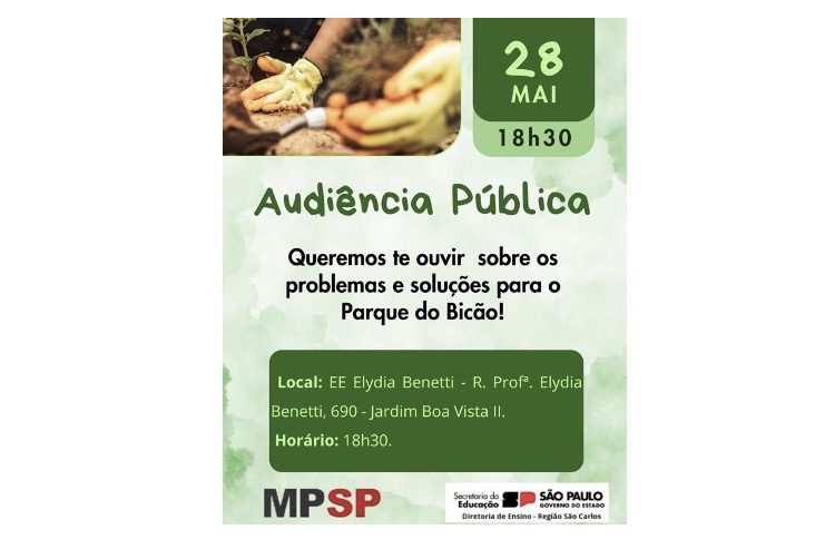 Audiência pública discute condições do Parque do Bicão