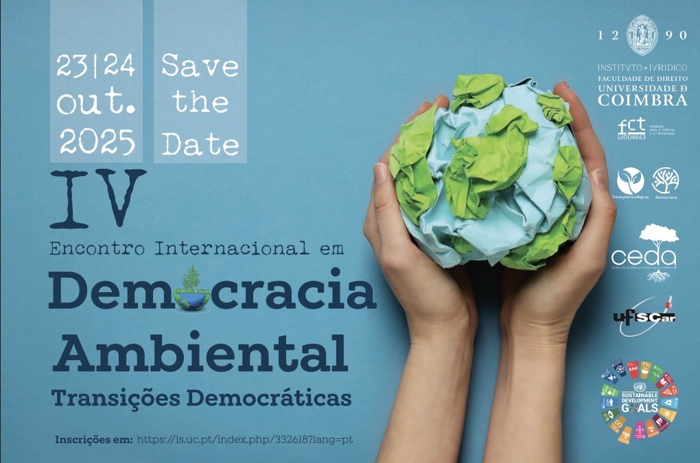 Encontro Internacional em Democracia Ambiental abre inscrições gratuitas