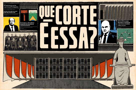 Podcast investiga como imagem pública do STF mudou até o 8 de janeiro