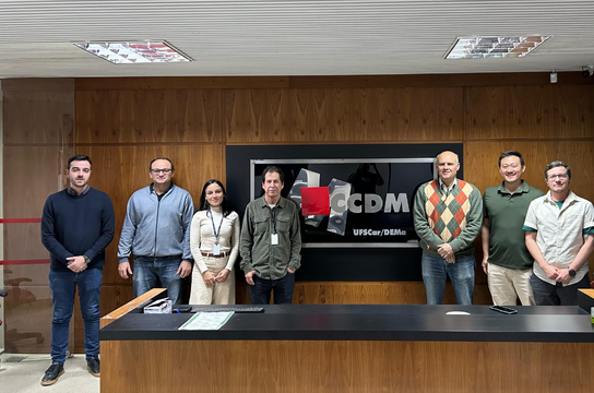 Pesquisadores compartilham avanços iniciais e alinham etapas futuras do projeto (Foto: Antonio Neto)