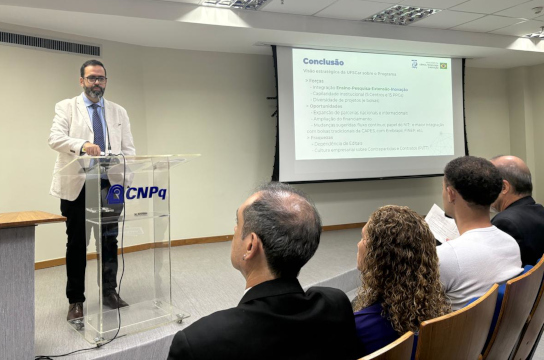 AIn apresenta experiência em lançamento de nova chamada MAI/DAI no CNPq