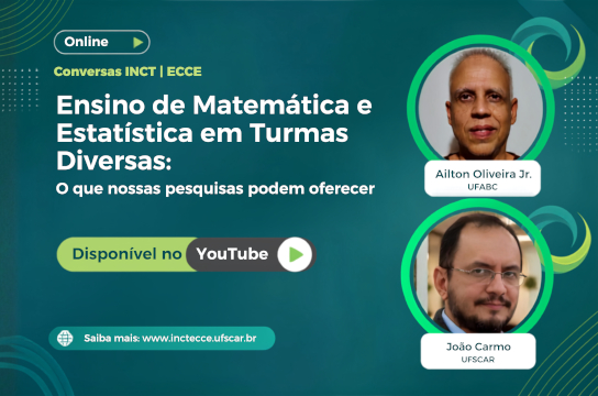 Webinar sobre Ensino de Matemática para Educação Básica está disponível