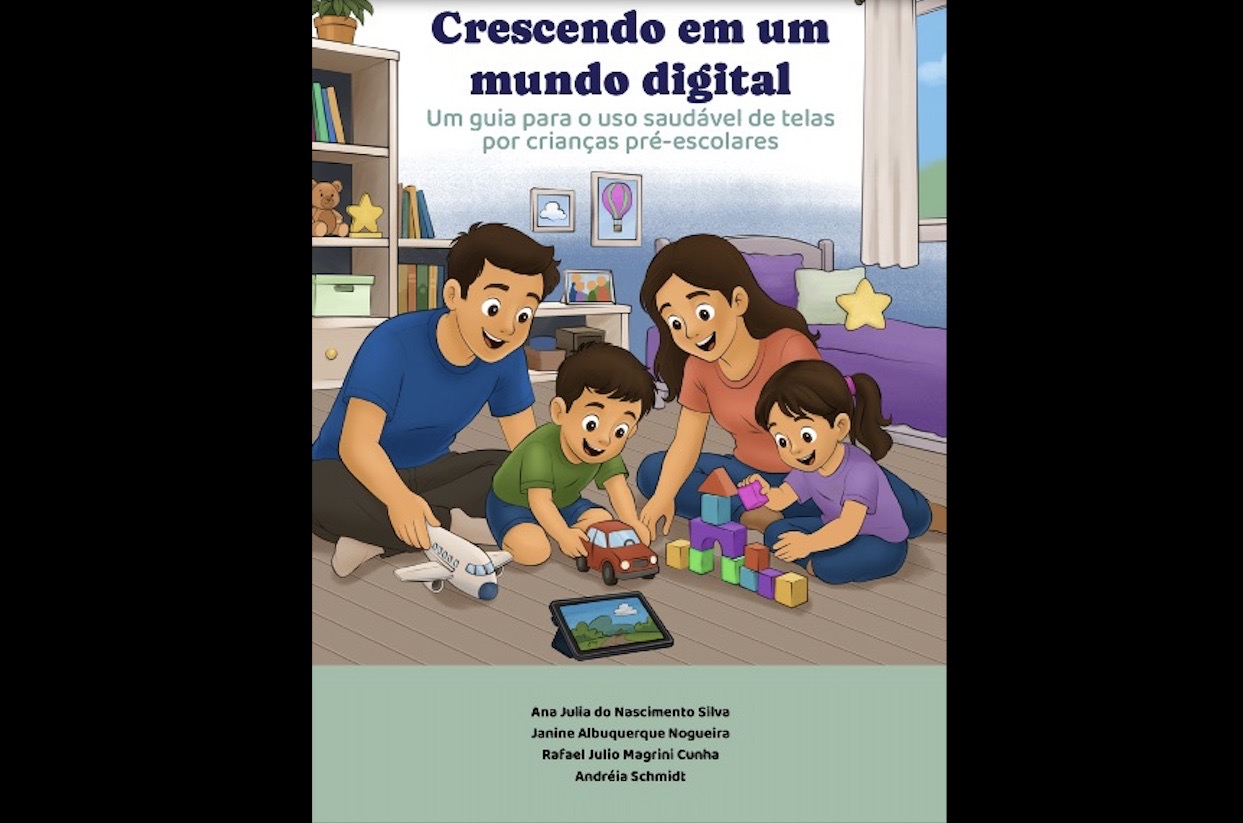 Guia gratuito orienta pais sobre uso de telas por crianças de até 6 anos