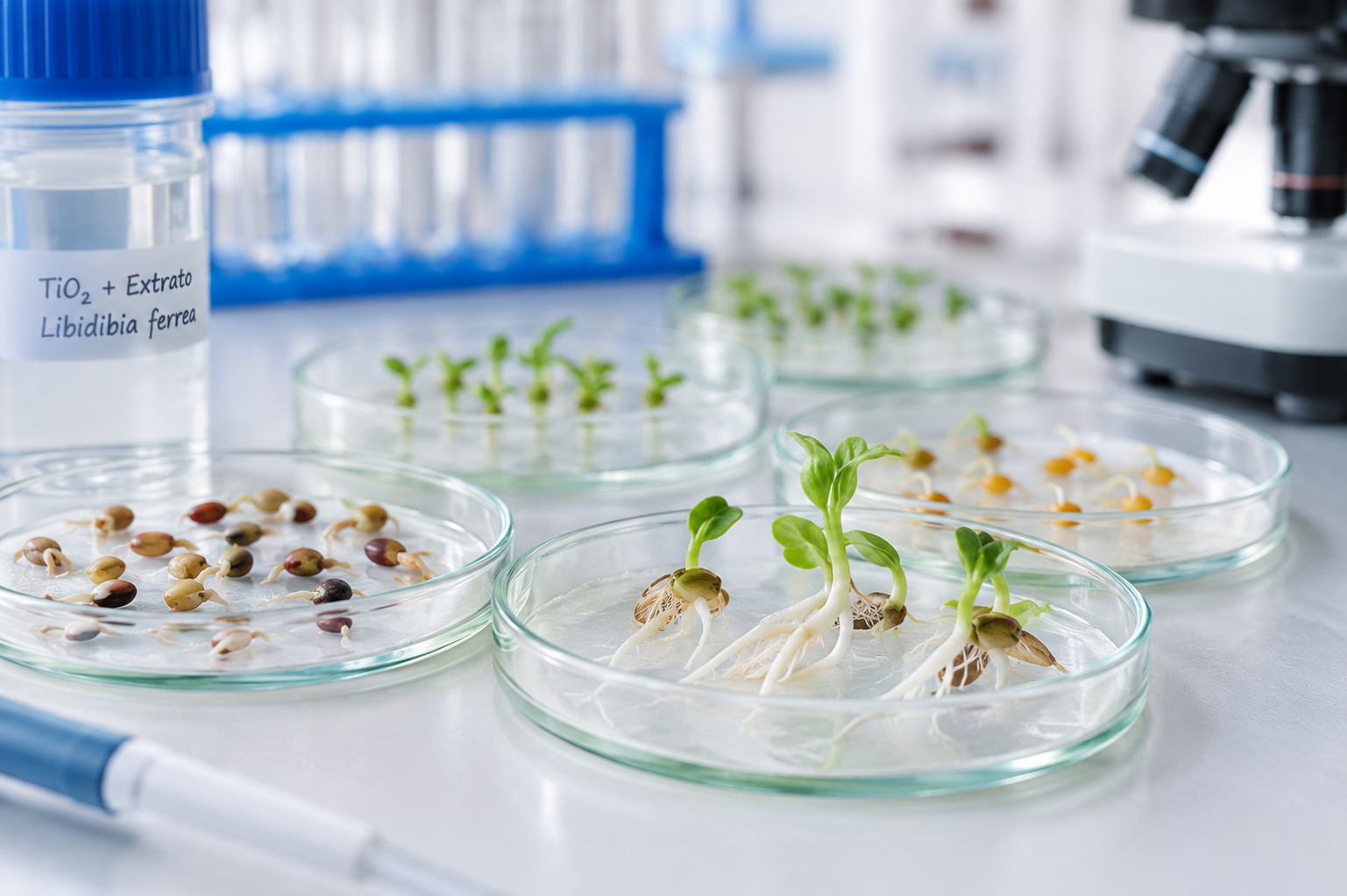 Novo material pode contribuir para o tratamento de sementes